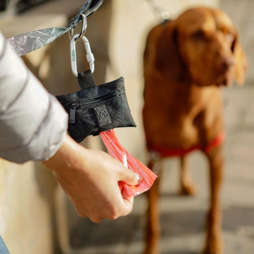 Dispensador de bolsas para mascota, indispensable para viajar con mascota