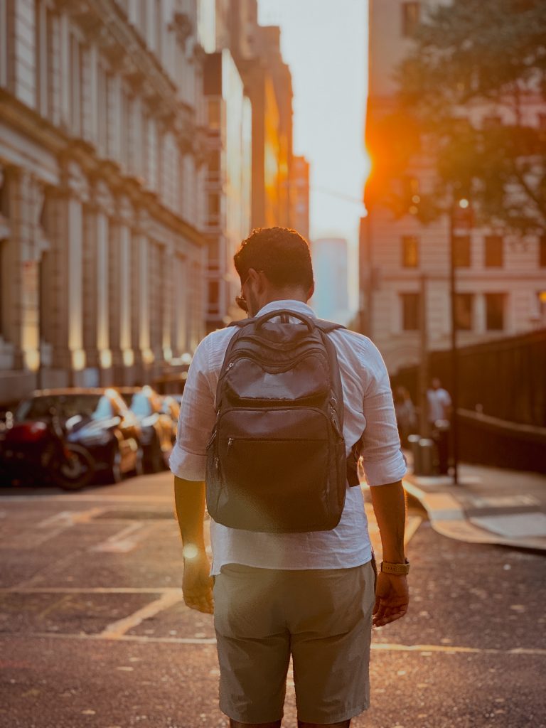 Hombre en Nueva York