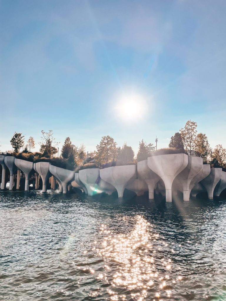 Parque flotante Little Island en New York